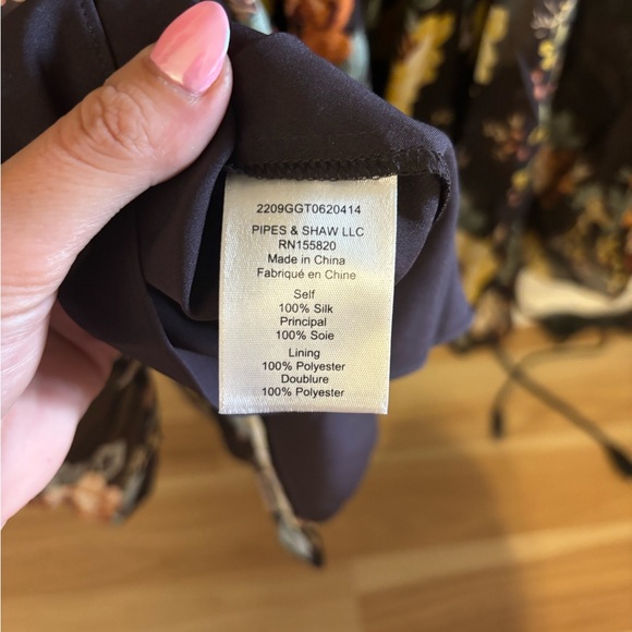 Veronica Beard Avani Floral Silk Maxi Dress Sz 2 - Picture 11 of 13